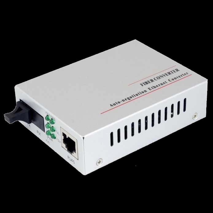TelStream MC-118/320SC Медiаконвертор (1310TX&1550RX, 10/100, 20км SC)
