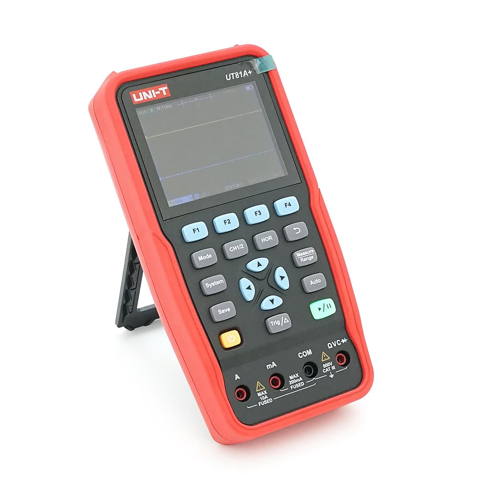 Мультиметр UNI-T UT81A+ (RP UT81A+) з графічним дисплеєм, 5 В постійного струму, 2 А, 2600 мАг 2 (18650), 0,1 Гц~30 МГц, 198×96×38 мм