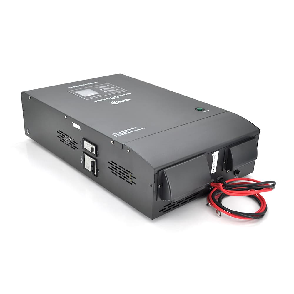 Гібридний інвертор Europower RTSWm-MPPT-3000LCD, 2100W, 48V, струм заряду 10A, 140-275V, MPPT (20/40А, 60-90Vdc)