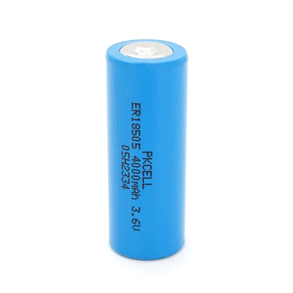Батарейка літієва PKCELL ER18505, 3.6V 4000mah, 4 штуки shrink ціна за shrink