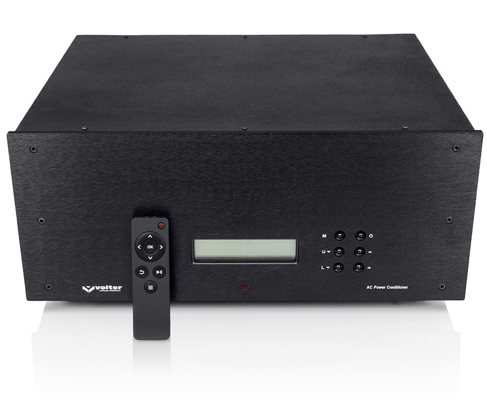 Стабілізатор VOLTER однофазний електронний теристорний VOLTER-3500 (3500Вт) для HI-FI систем, виходи 100,120,230В, стабілізація 160-250В, 16 ступенів