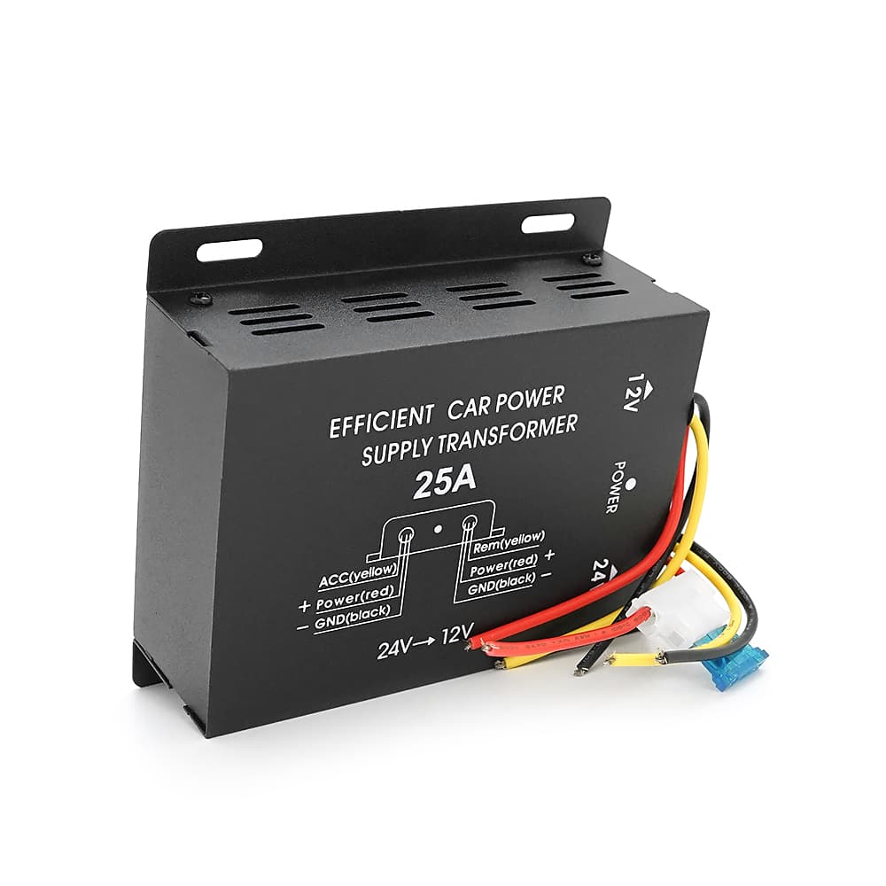 Перетворювач авто інвертор DC/DC 24v-12v 25A GS-D25