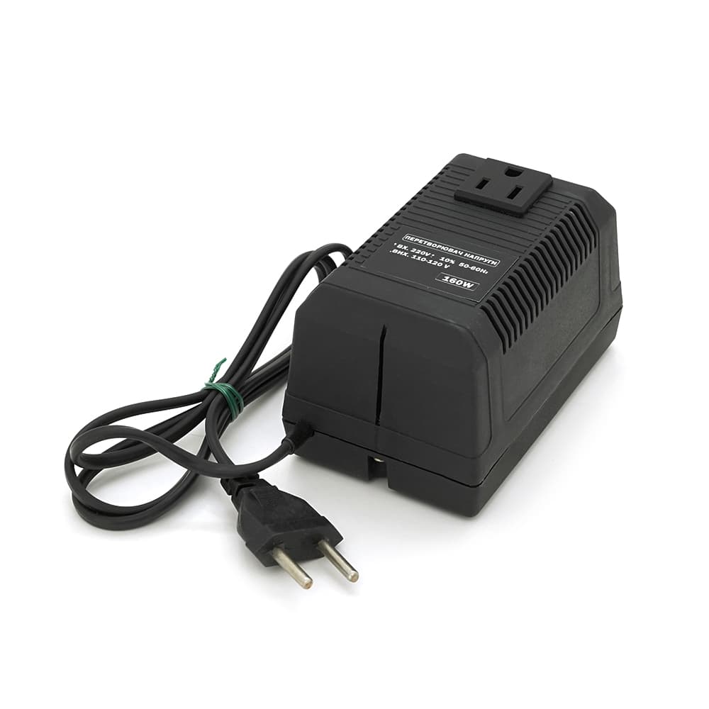 Перетворювач напруги понижуючий MERLION PN-160 Input 220 V/Output 110V, 160W, трансформаторний