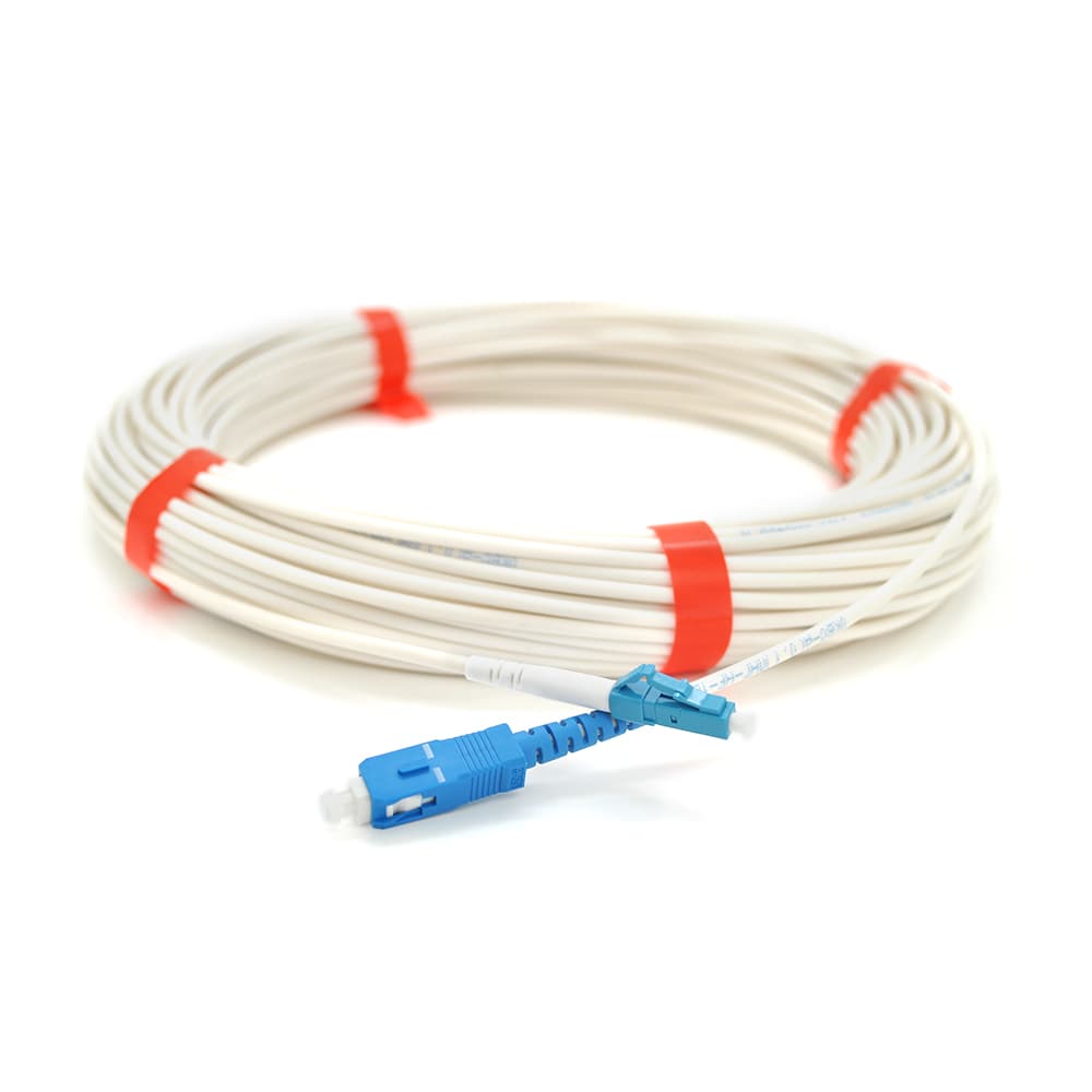 Патчкорд оптичний LC/UPC-SC/UPC (ОКВс-А(0,1)Пнг-HF-1Е1) 45м.