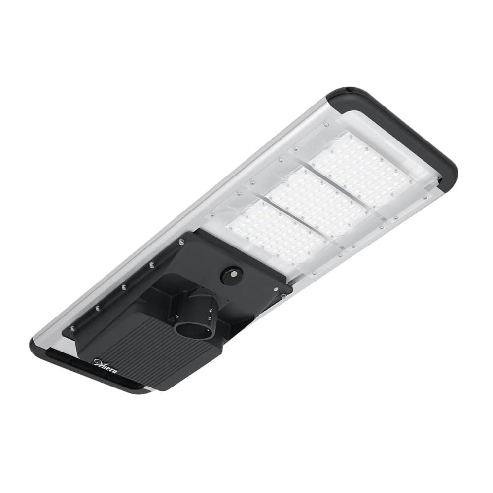 SOLAR LED-ліхтар Anern AN-SLZ-60W, 60W,144LED,576WH LiFePO4, 18V 80W, 210lm/w, 120°, заряд 8 ч, разряд 4 часа, IP66. Aluminium + PMMA,1078*385*139mm