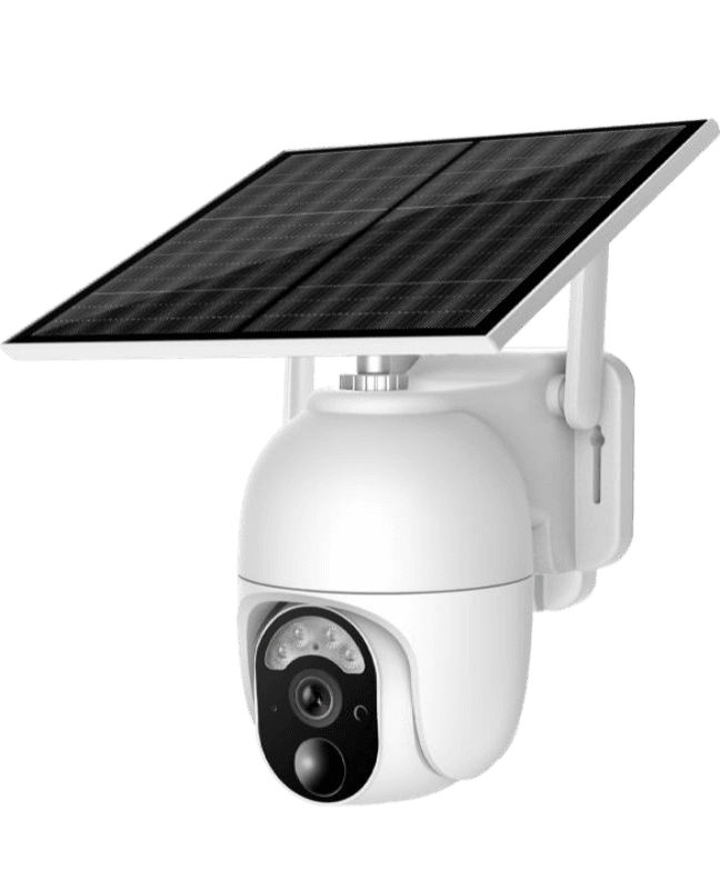 4 Мп 4G поворотна вулична PTZ відеокамера Voltronic, AI, Audio, Mic, PIR, Solar Panel 6W, SD, Battery 10400mA, UBox IPPTZ16425 2.8mm, 360°,IP67