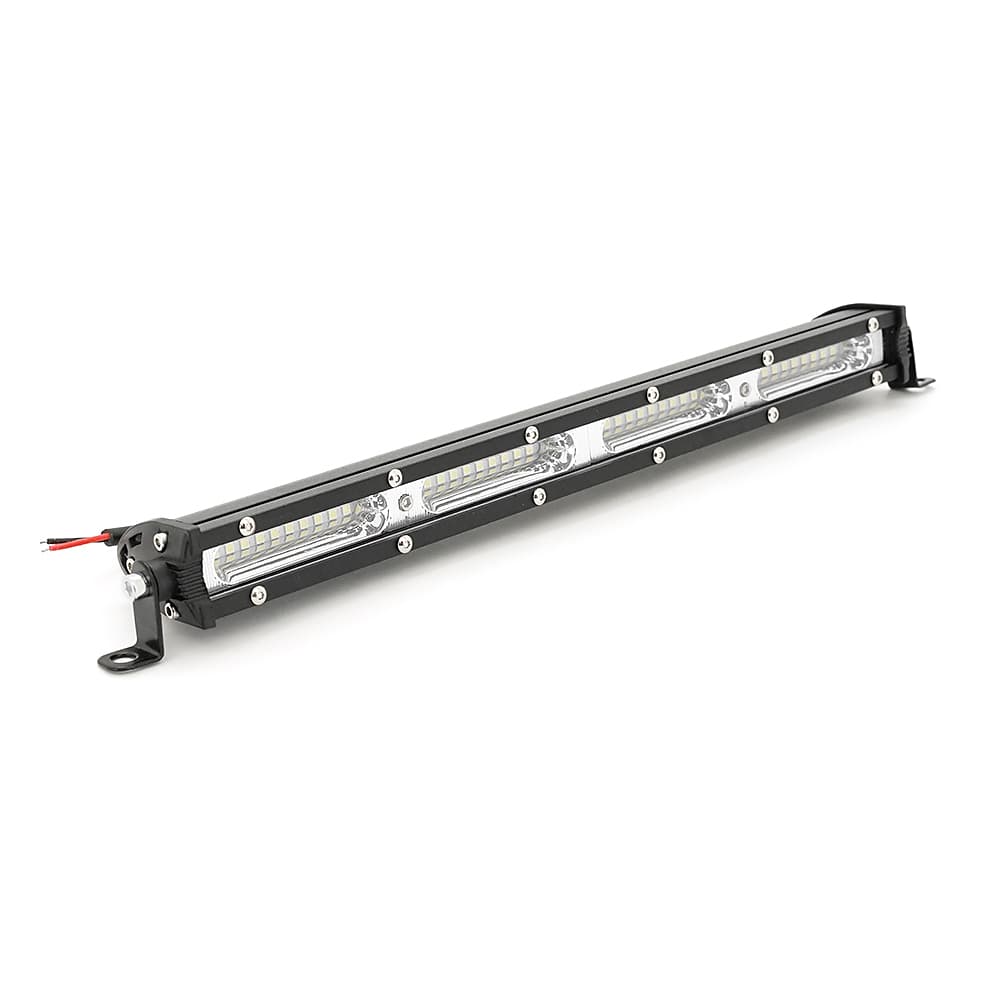 Фара протитуманна світлодіодна (LED балка) RS-120W, 40 LEDs, 12-24V, 120W, 6000K, 12000Lm, IP67, 350x60x75mm, Black