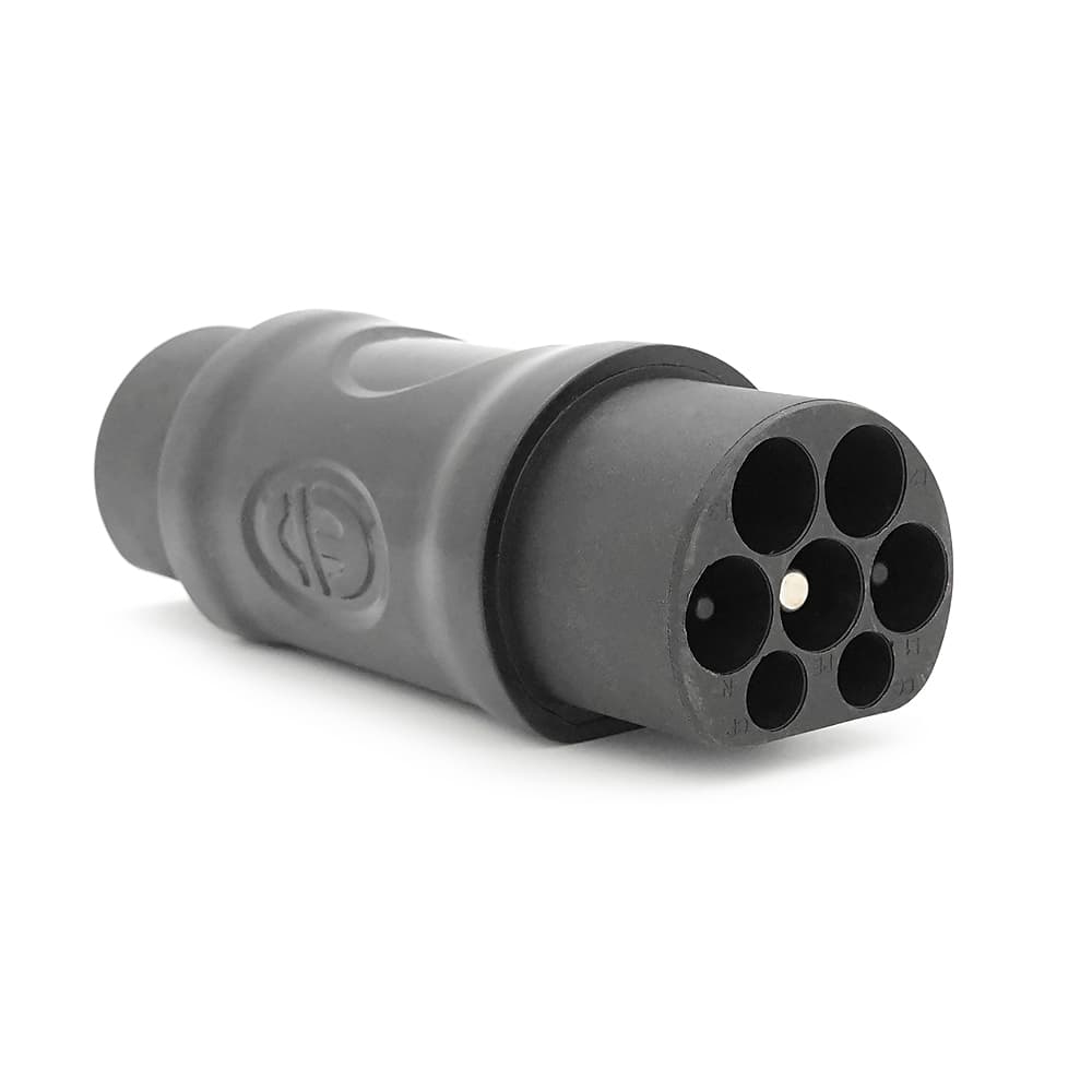 Адаптер перехідник для заряджання електромобіля Type2-GBT, 5Pin,220V, IP55, Black