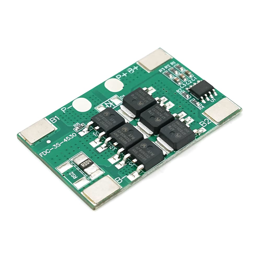BMS плата Merlion Li-ion 12.6V 3S 12A