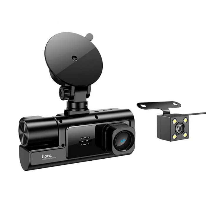Автомобільний відеореєстратор HOCO DI60, Black, Box
