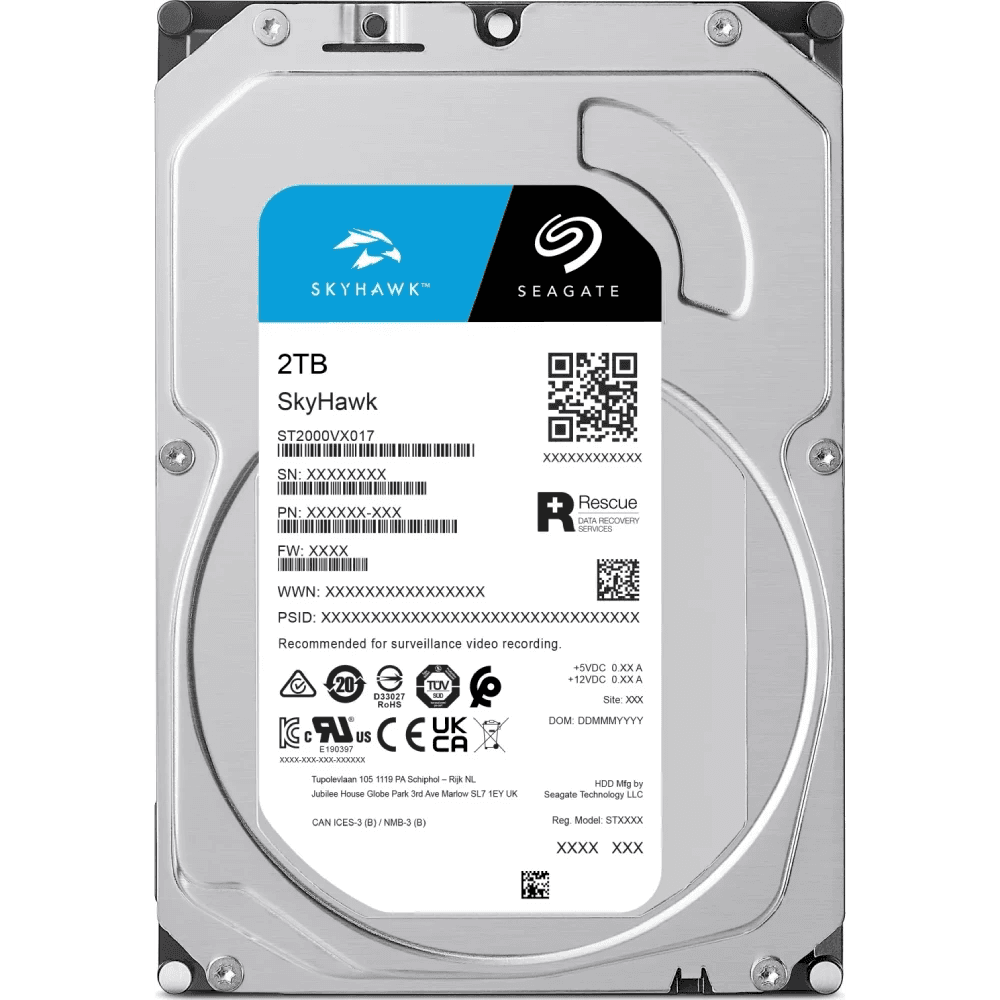 Жорсткий диск 3.5" ST2000VX017, 2 ТБ, SATA III, 5400 об, 100*15*145 мм