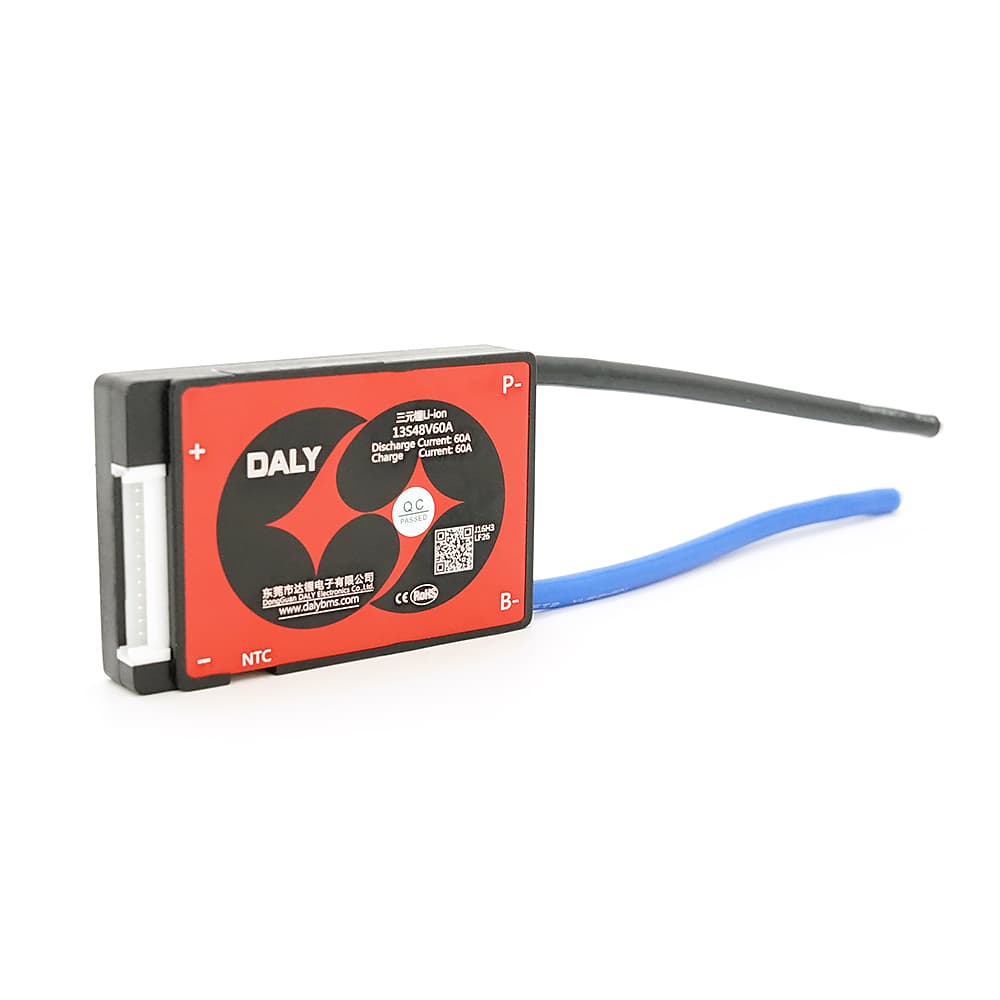 BMS плата DaLy Li-ion 48V 13S 60/60A