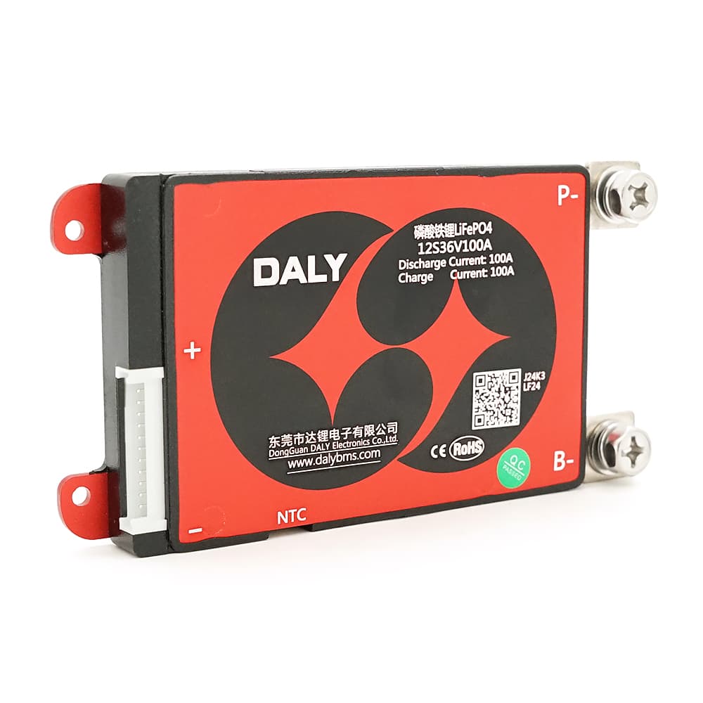 BMS плата DaLy LiFePO4 36V 12S 100\100A