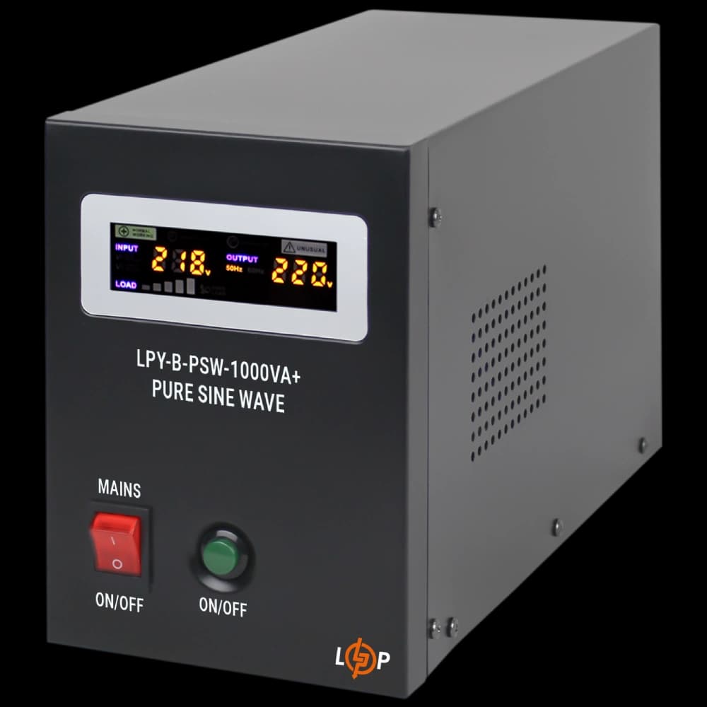 LOGICPOWER LPY-B-PSW-1000VA+ Джерело безперебійного живлення