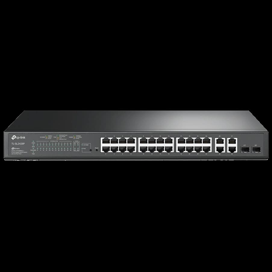 TP-Link TL-SL2428P PoE+ Комутатор 24 порти керований
