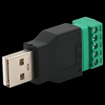 USB (5 контактів) з клемами під кабель Роз'єм