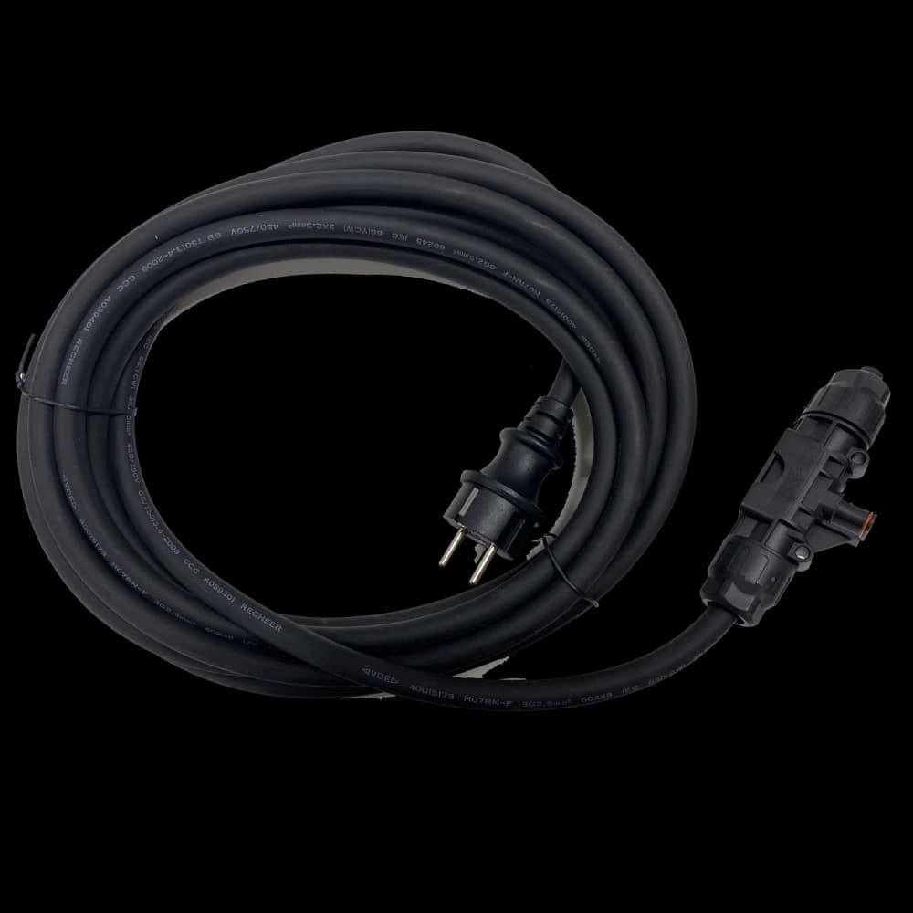 PC-EU-2.5mm²-5m Balcony PV AC Cable for EU Кабель HYXiPOWER