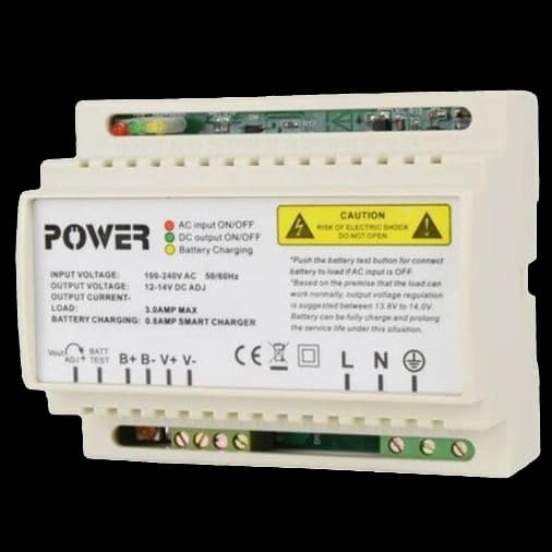 Full Energy BBGP-123DIN на DIN-рейку 12В 3А Блок безперебійного живлення